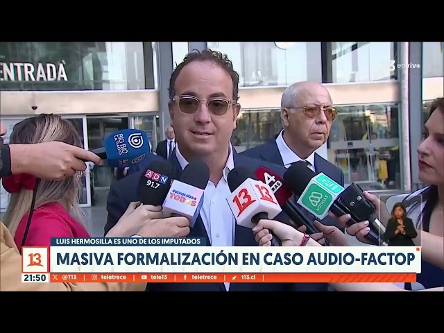 ⁣Masiva formalización en Caso Audio-Factop: Hermosilla es uno de los imputados