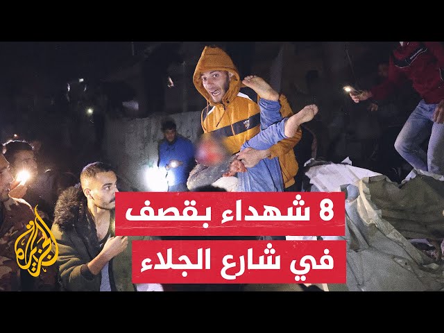 ⁣خلال 24 ساعة.. استشهاد عشرات الفلسطينيين إثر غارات إسرائيلية على مناطق سكنية في قطاع غزة