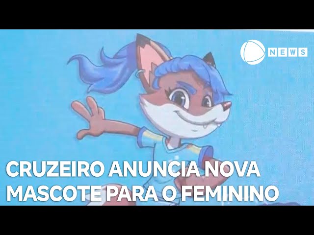 ⁣Cruzeiro anuncia nova mascote para o futebol feminino