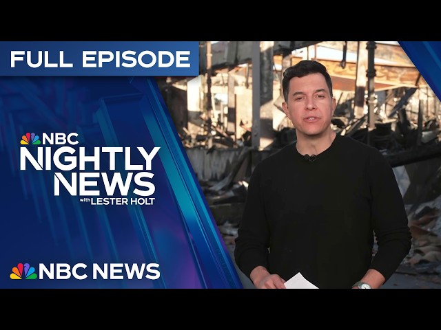 ⁣Nightly News Full Episode - Jan. 13