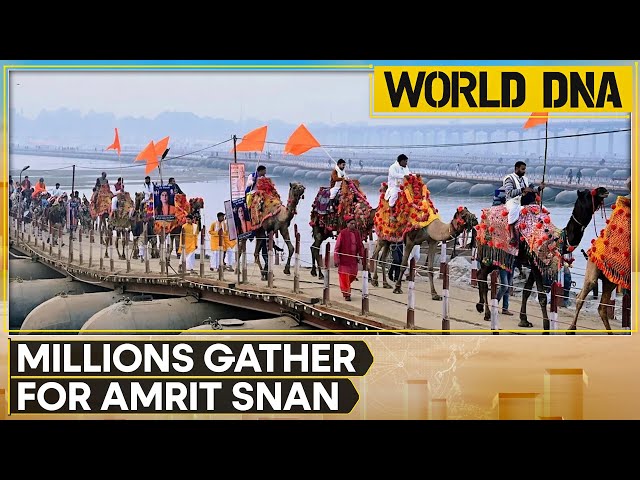 ⁣Maha Kumbh Mela 2025: Millions Gather For First Amrit Snan On Makar Sankranti | WION DNA