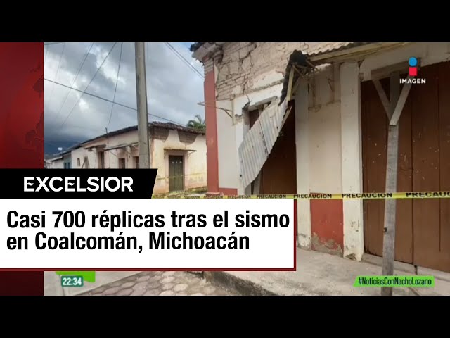 ⁣Sismo provoca daños a viviendas en dos municipios de Michoacán