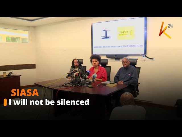 ⁣Tanzanian human rights activist Maria Sarungi says she will not be silenced despite being abducted