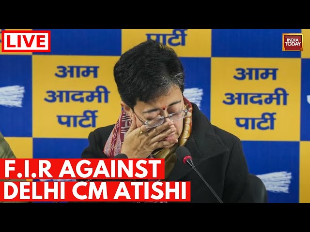 ⁣FIR Against Delhi CM Atishi Live: Case Against Atishi For Violating Election Code Of Conduct