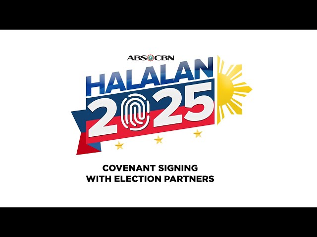 ⁣ABS-CBN HALALAN 2025 COVENANT SIGNING WITH ELECTION PARTNERS