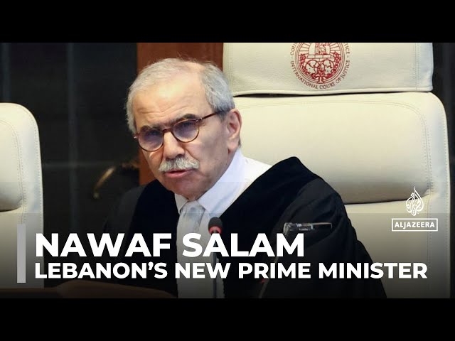 ⁣Lebanon’s president names ICJ judge Nawaf Salam as PM-designate