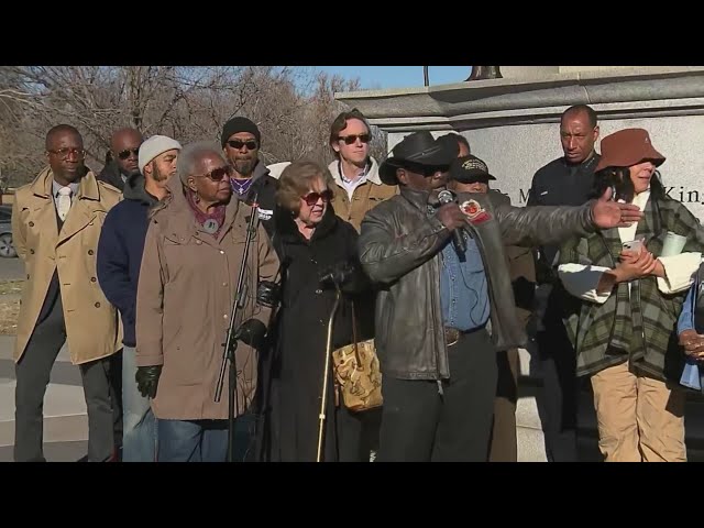 ⁣Denver's MLK Jr. monument re-dedicated before Marade