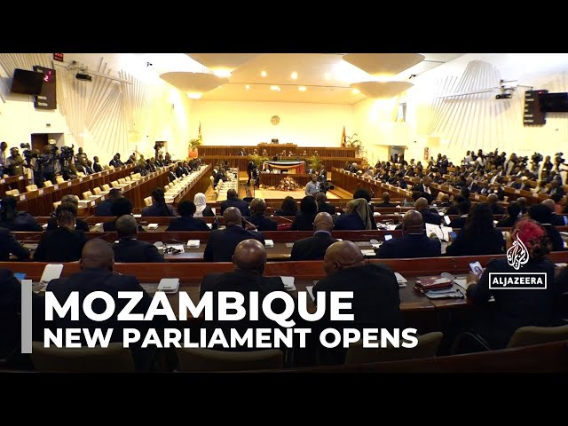 ⁣Mozambique opens new parliament amid opposition protests and boycotts