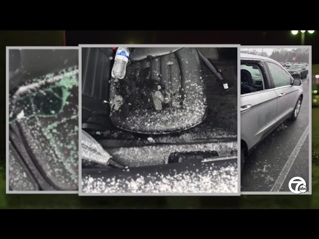 ⁣27 vehicle windows smashed out at Pioneer High School during Michigan basketball game