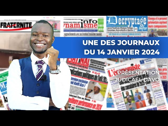 ⁣UNE DES JOURNAUX DU 14 JANVIER 2025