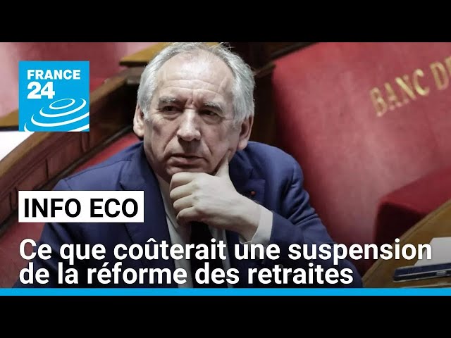 ⁣France : ce que coûterait une suspension de la réforme des retraites • FRANCE 24