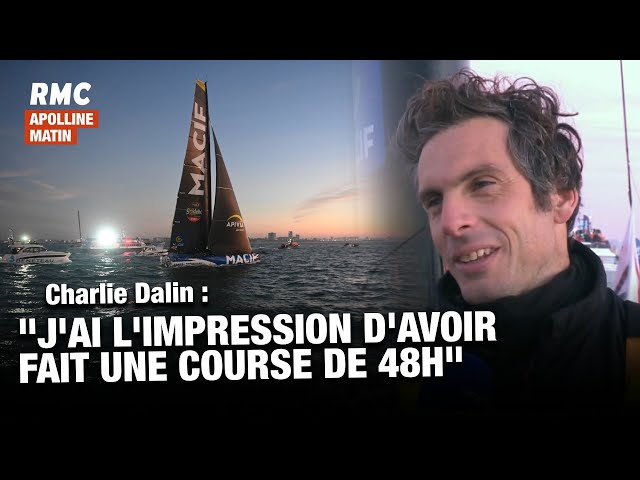 ⁣Vendée Globe : Charlie Dalin décroche la victoire