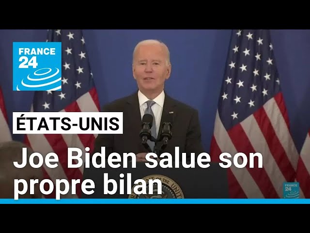 ⁣Joe Biden salue son propre bilan dans un ultime discours de politique étrangère • FRANCE 24