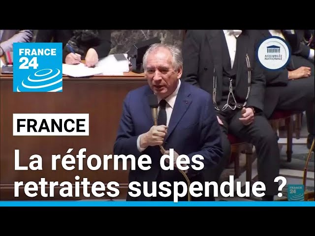 ⁣Déclaration de politique générale de Bayrou : la réforme des retraites suspendue ? • FRANCE 24