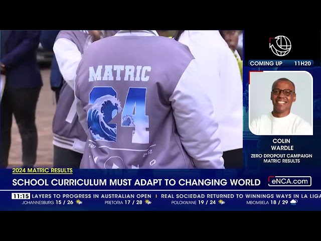 ⁣2024 matric results | School curriculum must adapt to changing world