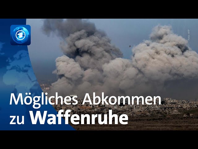 ⁣Krieg im Gazastreifen: Gespräche über mögliche Waffenruhe