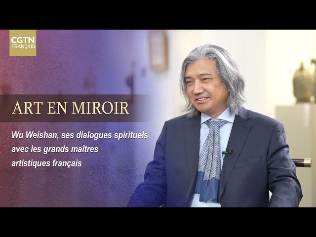 ⁣Art en Miroir - Wu Weishan, ses dialogues spirituels avec les grands maîtres artistiques français