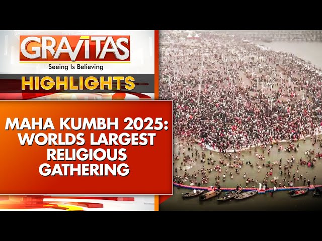 ⁣Maha Kumbh Mela 2025: Holy Dip Marks The Start Of Maha Kumbh | GRAVITAS Highlights