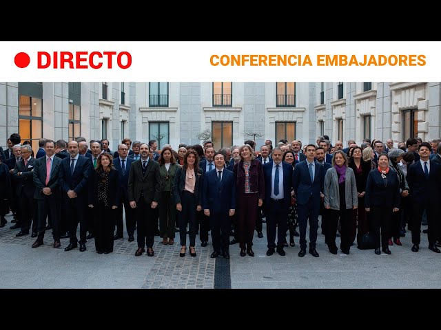 ⁣PEDRO SÁNCHEZ: INTERVIENE en la CONFERENCIA de EMBAJADORES de ESPAÑA | RTVE Noticias