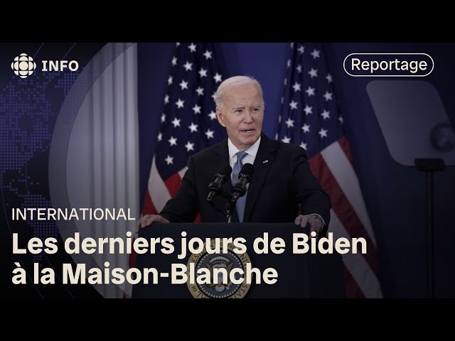 ⁣Joe Biden dresse son bilan à l’international