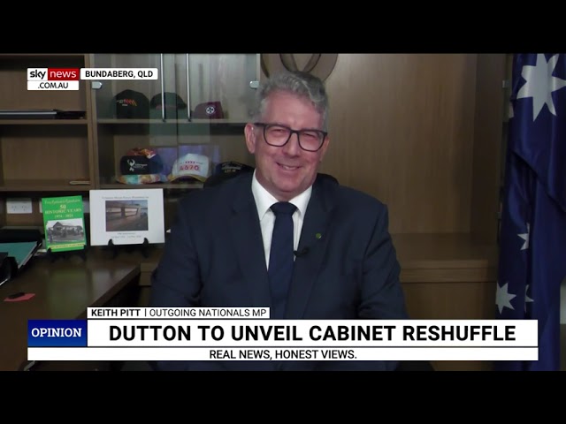 ⁣Peter Dutton’s cabinet reshuffle imminent