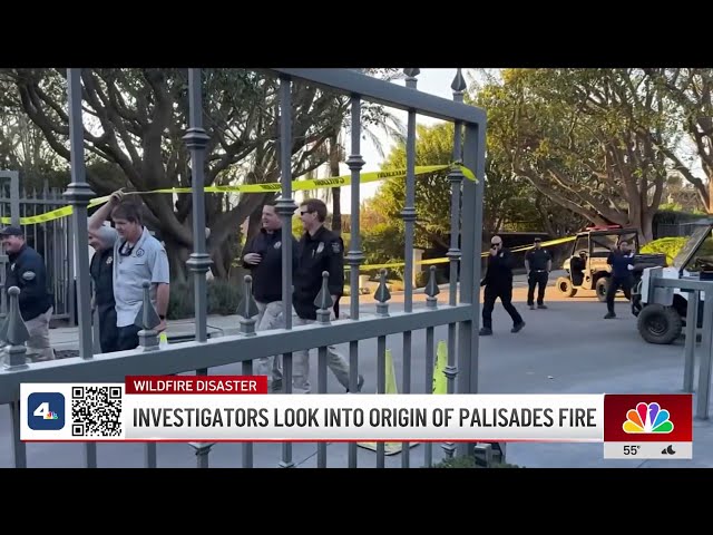 ⁣Investigators look into origin of Palisades Fire