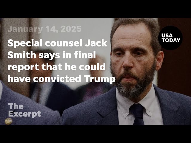 ⁣Special counsel Jack Smith says in final report that he could have convicted Trump | The Excerpt