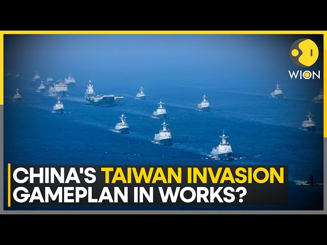 ⁣China Building Barges That Can Transport Troops To Taiwan: Report | WION | World News