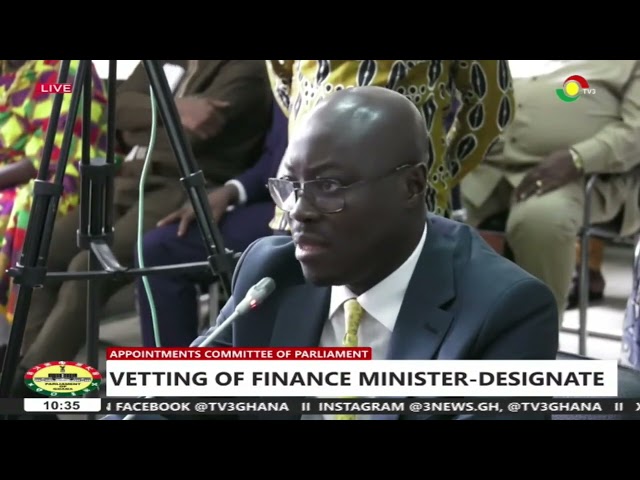 ⁣Finance Minister designate Ato Forson says tax exemptions must be fair and non-discriminatory.