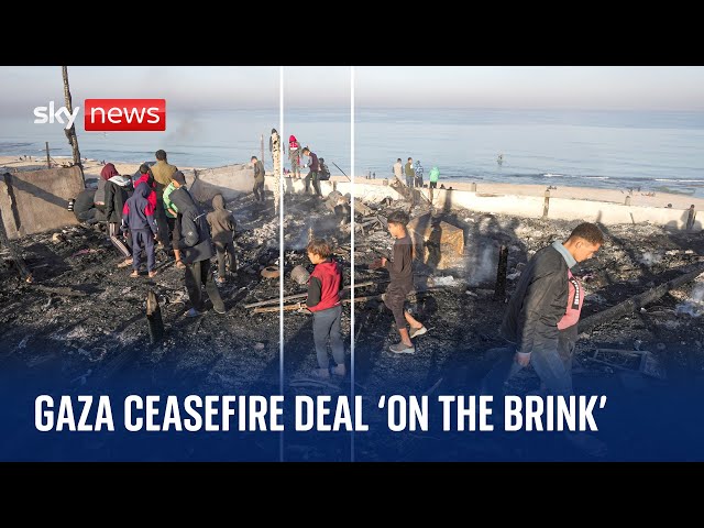 ⁣LIVE: Hamas accepts Gaza peace deal as Israeli official says agreement is close but 'not there 