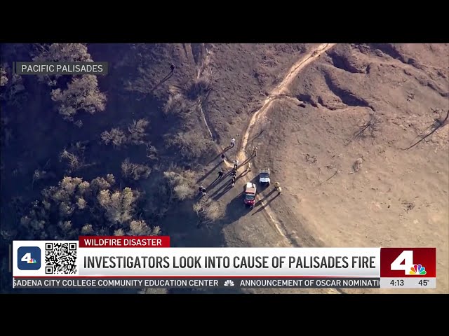 ⁣Investigators look into cause of Palisades Fire