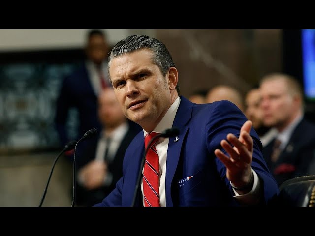 ⁣Pete Hegseth asked to explain what a "jagoff" is at Senate confirmation hearing