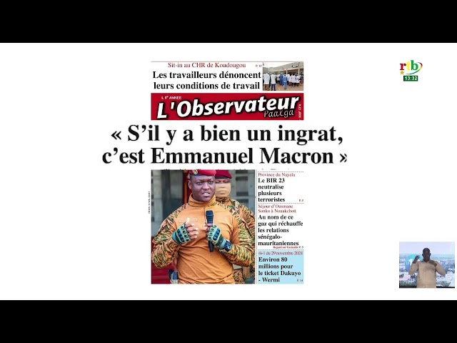 ⁣Revue de presse: le communiqué de la CEDEAO (Bénin) & la sortie du Chef de l'Etat à la Une