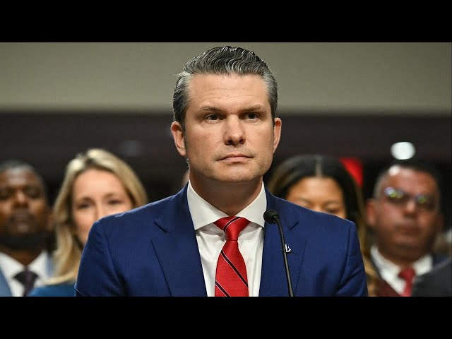 ⁣Watch: Pete Hegseth gives opening statement at confirmation hearing amid protester disruptions