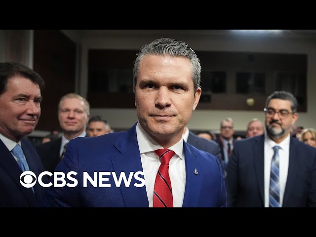 ⁣Watch Live: Pete Hegseth's Senate confirmation hearing for defense secretary | CBS News