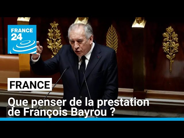 ⁣Que penser de la prestation de François Bayrou dans son discours de politique générale ?