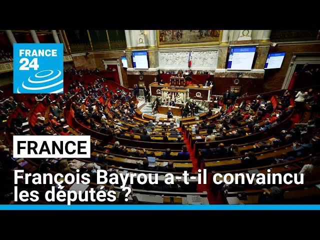 ⁣François Bayrou a-t-il convaincu les députés de l'Assemblée nationale ? • FRANCE 24