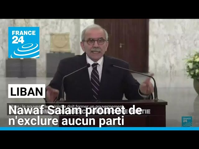 ⁣Liban : le nouveau Premier ministre tend la main à tous les partis pour sauver le pays