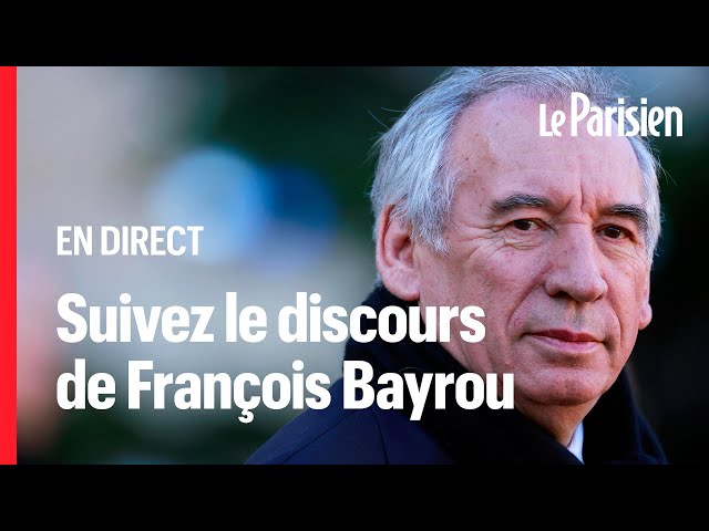 ⁣ EN DIRECT - Déclaration de politique générale : suivez le discours de François Bayrou