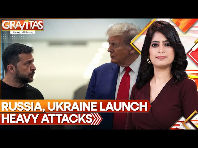 ⁣Russia, Ukraine Launch Heavy Attacks Before Trump Intervention | GRAVITAS