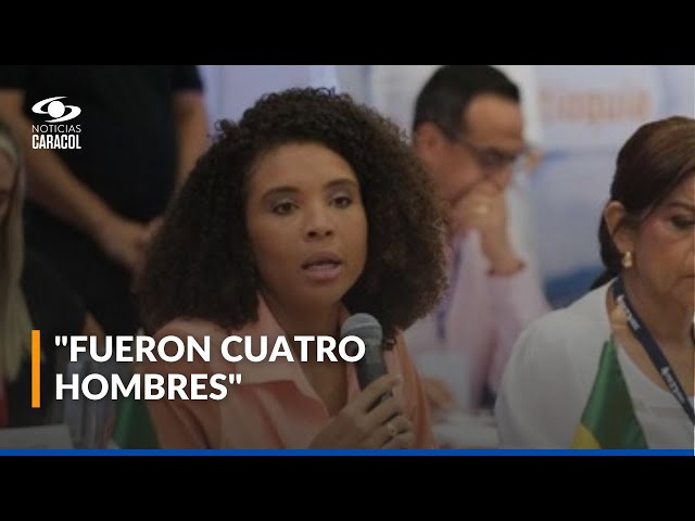 ⁣Gobernadora de Chocó, Nubia Carolina Córdoba, habla del ataque del que fue víctima