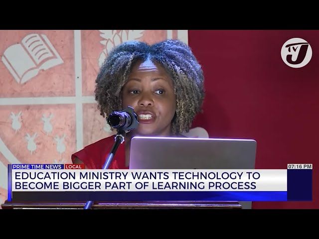 ⁣Education Ministry wants Technology to become Bigger part of Learning Process | TVJ News