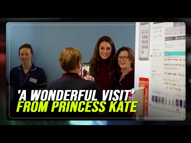 ⁣UK's Princess Kate thanks staff at Royal Marsden for cancer treatment