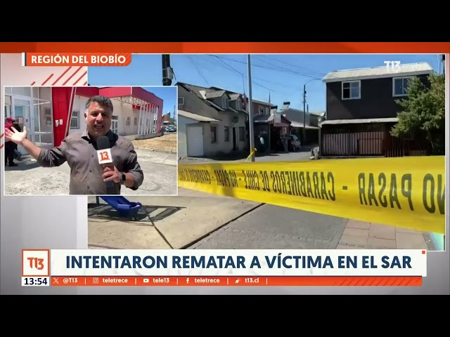 ⁣Tres heridos a bala en San Pedro de la Paz: intentaron rematar a víctima en SAR