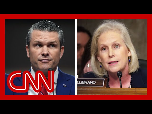 ⁣‘You degrade them’: Senator grills Hegseth on 'brutal' comments about women