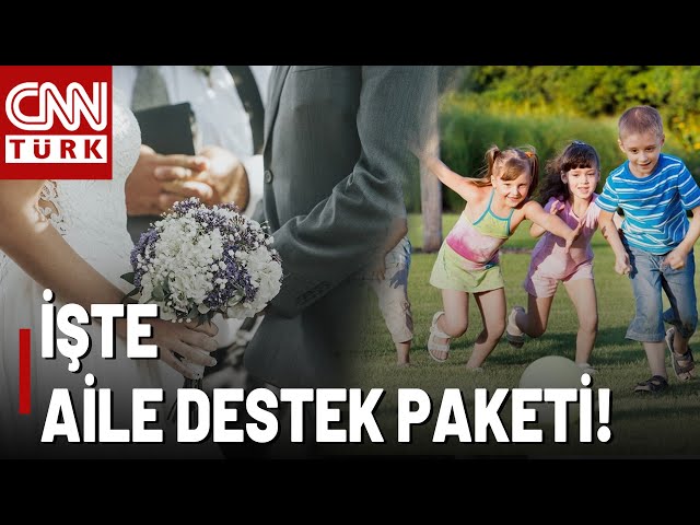 ⁣"Aile Yılı"nda Destek Paketi Açıklandı! Çocuk Sahibi Ailelere Geri Ödemesiz Yardım Paketi