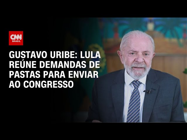 ⁣Gustavo Uribe: Lula reúne demandas de pastas para enviar ao Congresso | BASTIDORES CNN