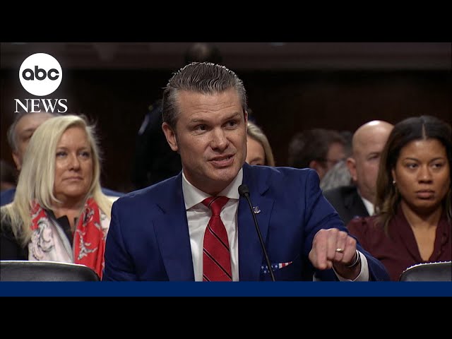 ⁣Hegseth grilled over sexual assault and misconduct allegations