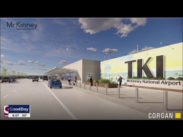 ⁣How big will McKinney's new airport become?