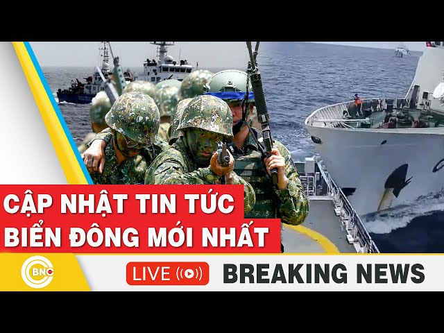 ⁣TRỰC TIẾP: Biển Đông: Philippines báo động “quái vật” Trung Quốc áp sát bờ biển